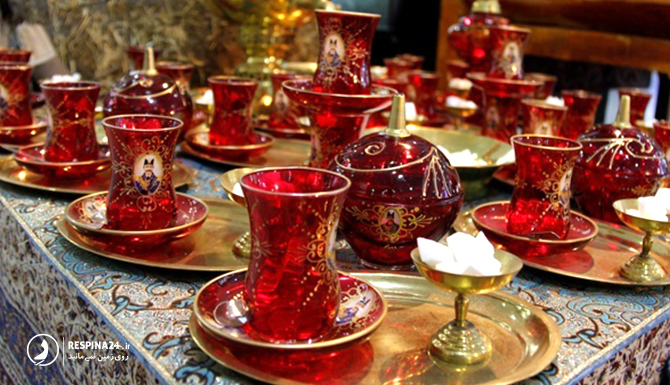 چای های رستوران ترنج