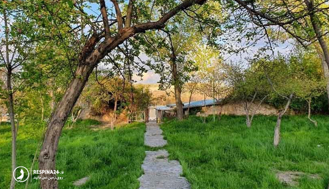 فضای باغ اردوگاه الغدیر
