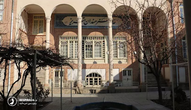 عکسی از نمای بیرونی ساختمان موزه هنر