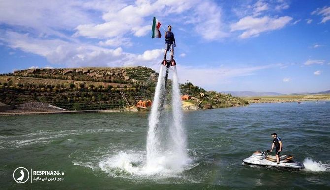 تفریحات آبی مجموعه گردشگری آمند