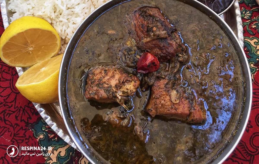 غذای محلی قشم قلیه ماهی و قلیه میگو
